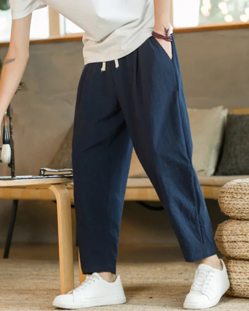 Pantalon en coton Cancun