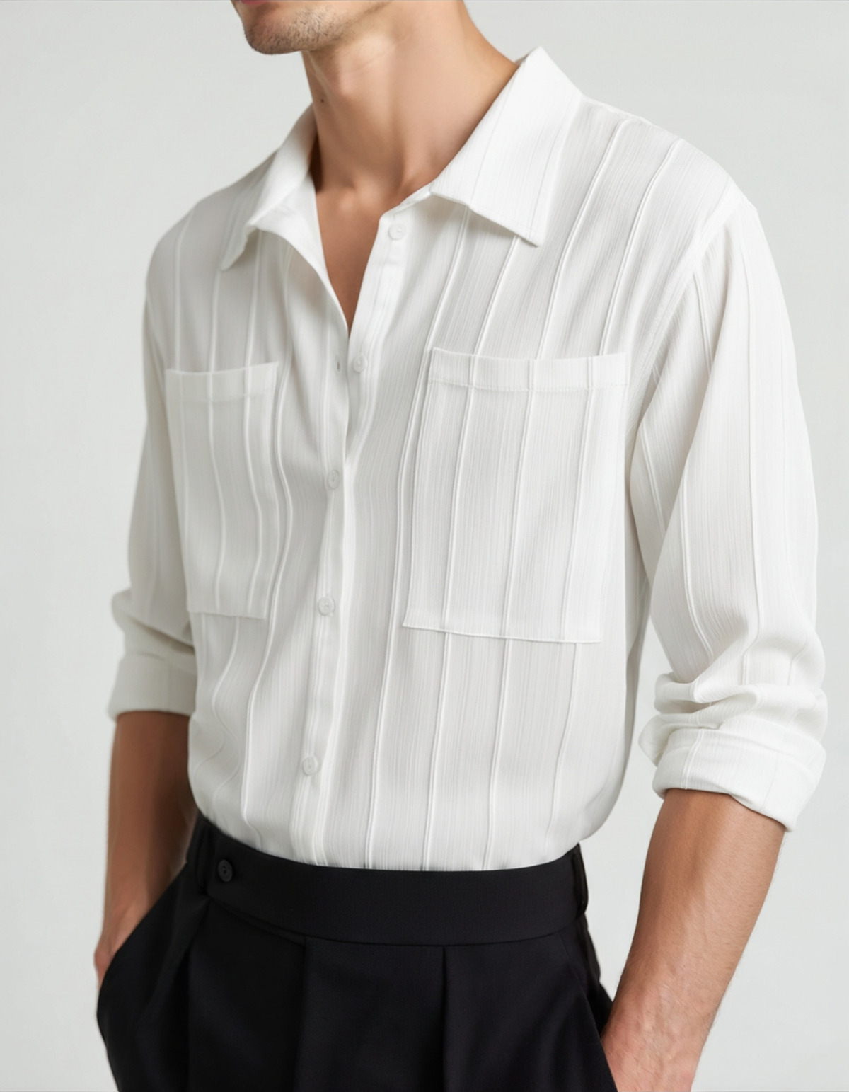 Chemise côtelée St. Tropez