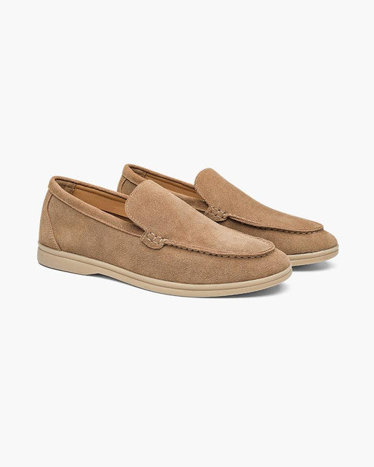 Mocassins premium en daim