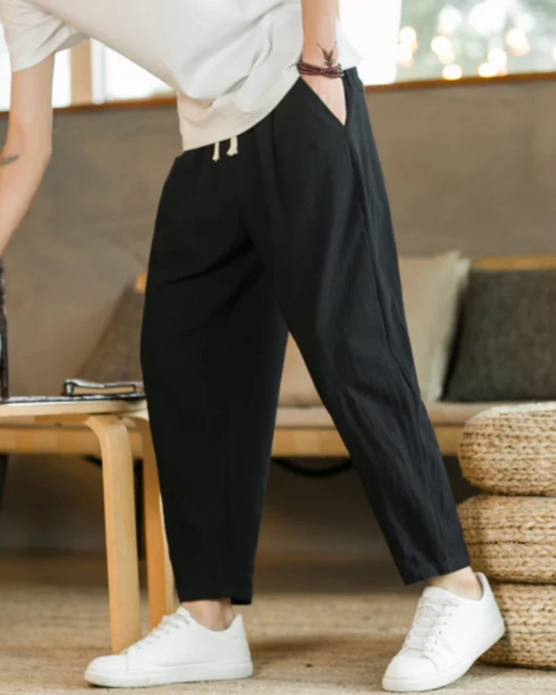 Pantalon en coton Cancun