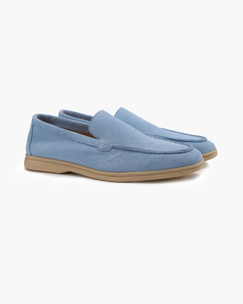 Mocassins premium en daim