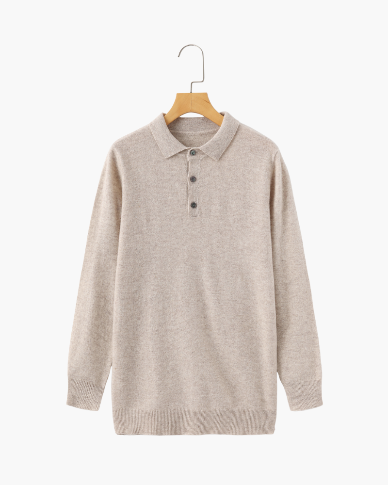 Polo 100 % cachemire