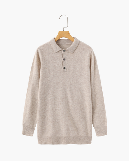 Polo 100 % cachemire