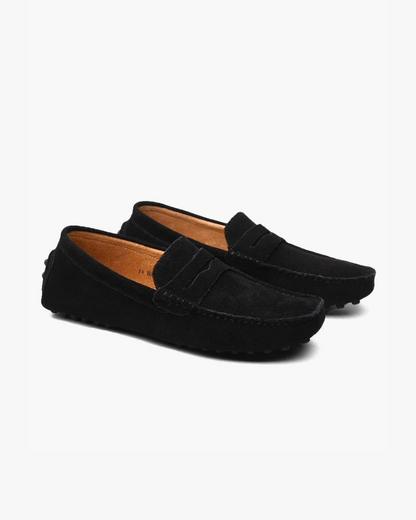 Mocassins driver en daim
