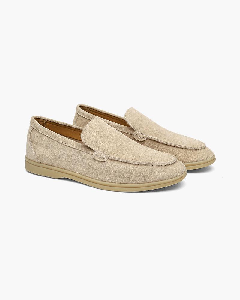 Mocassins premium en daim