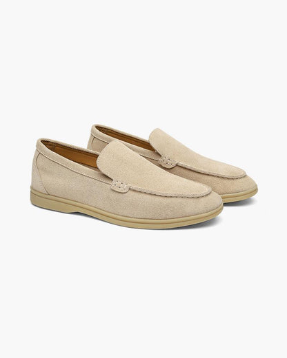 Mocassins premium en daim