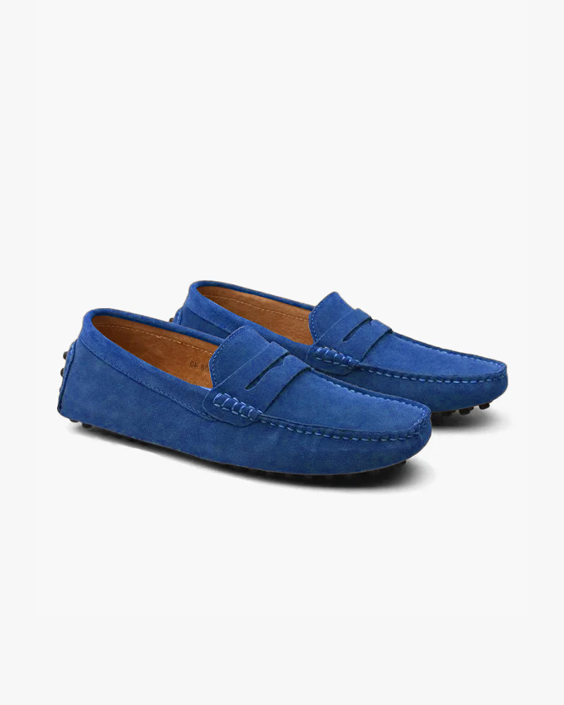 Mocassins driver en daim