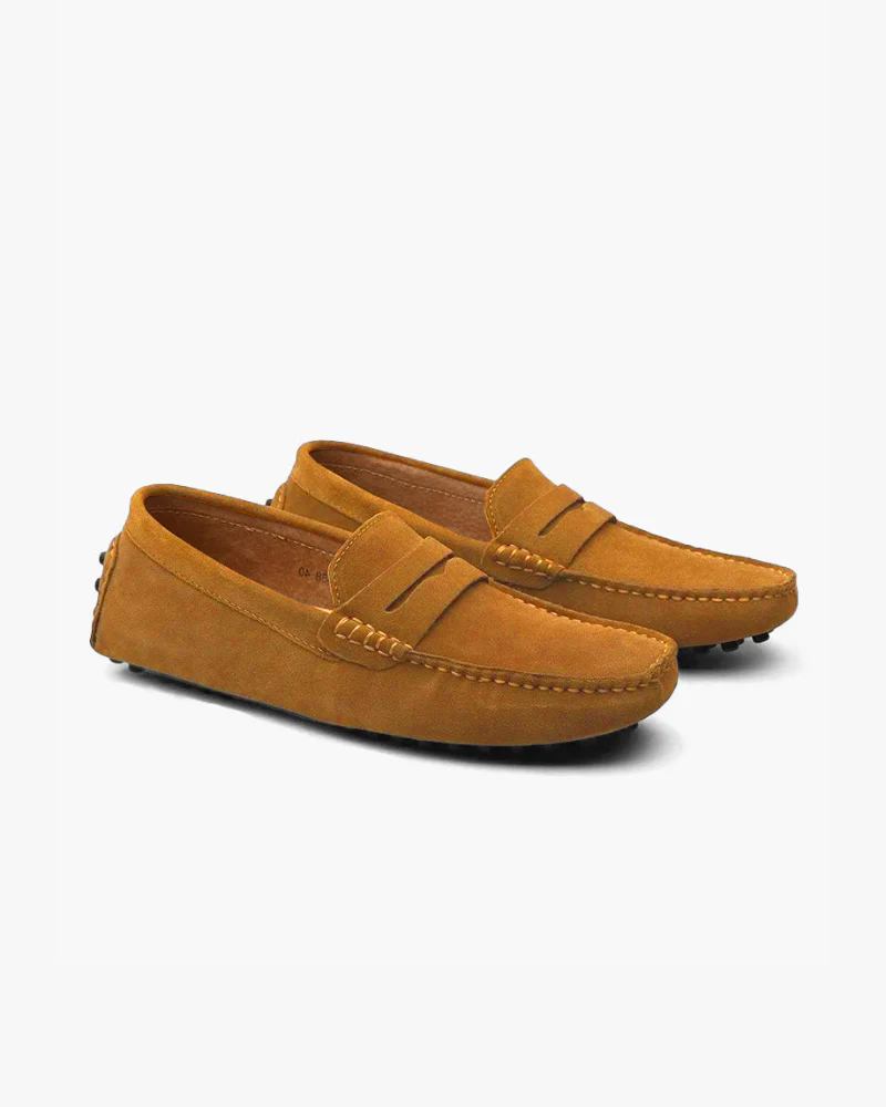 Mocassins driver en daim