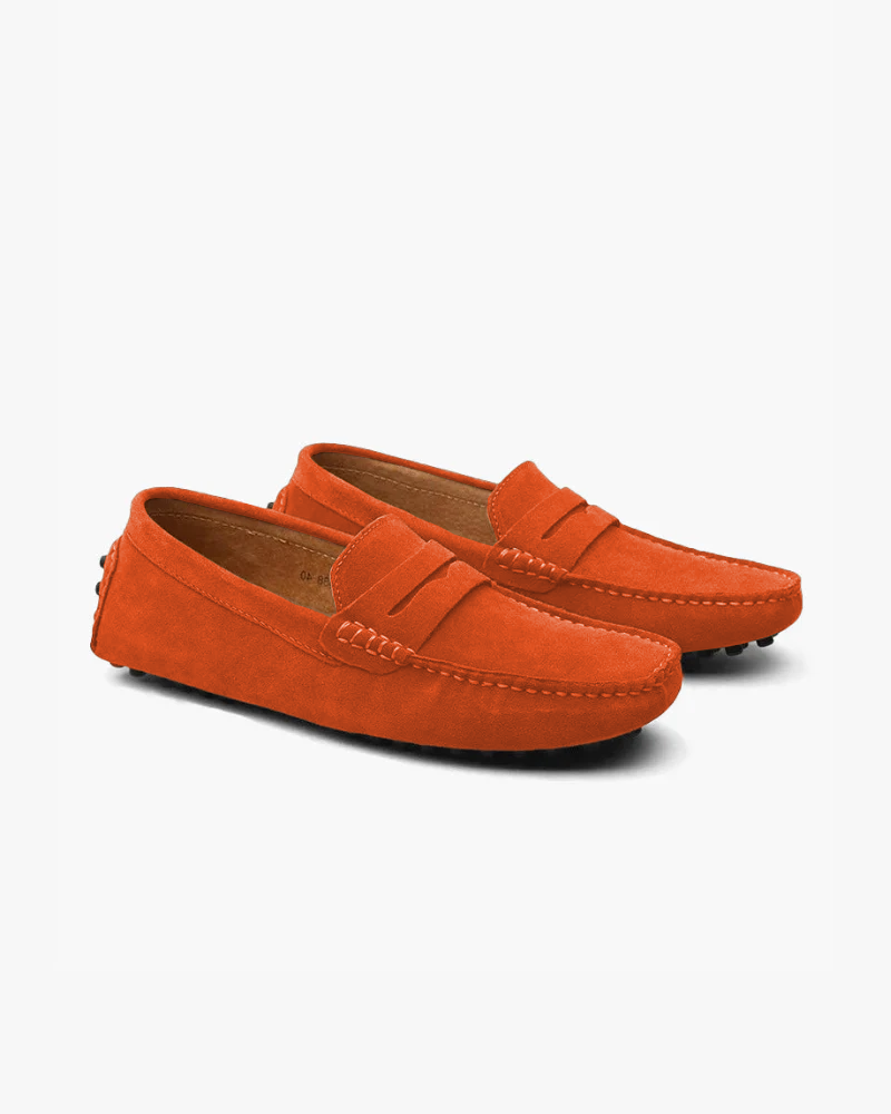Mocassins driver en daim